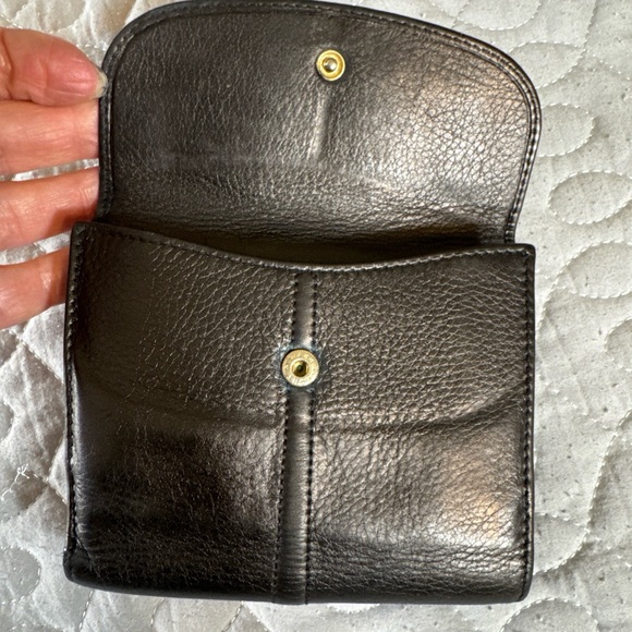 GUCCI RARE Authentic Bifold Black Horse Bit Stitch Leather Wallet W/COA - Picture 9 of 16